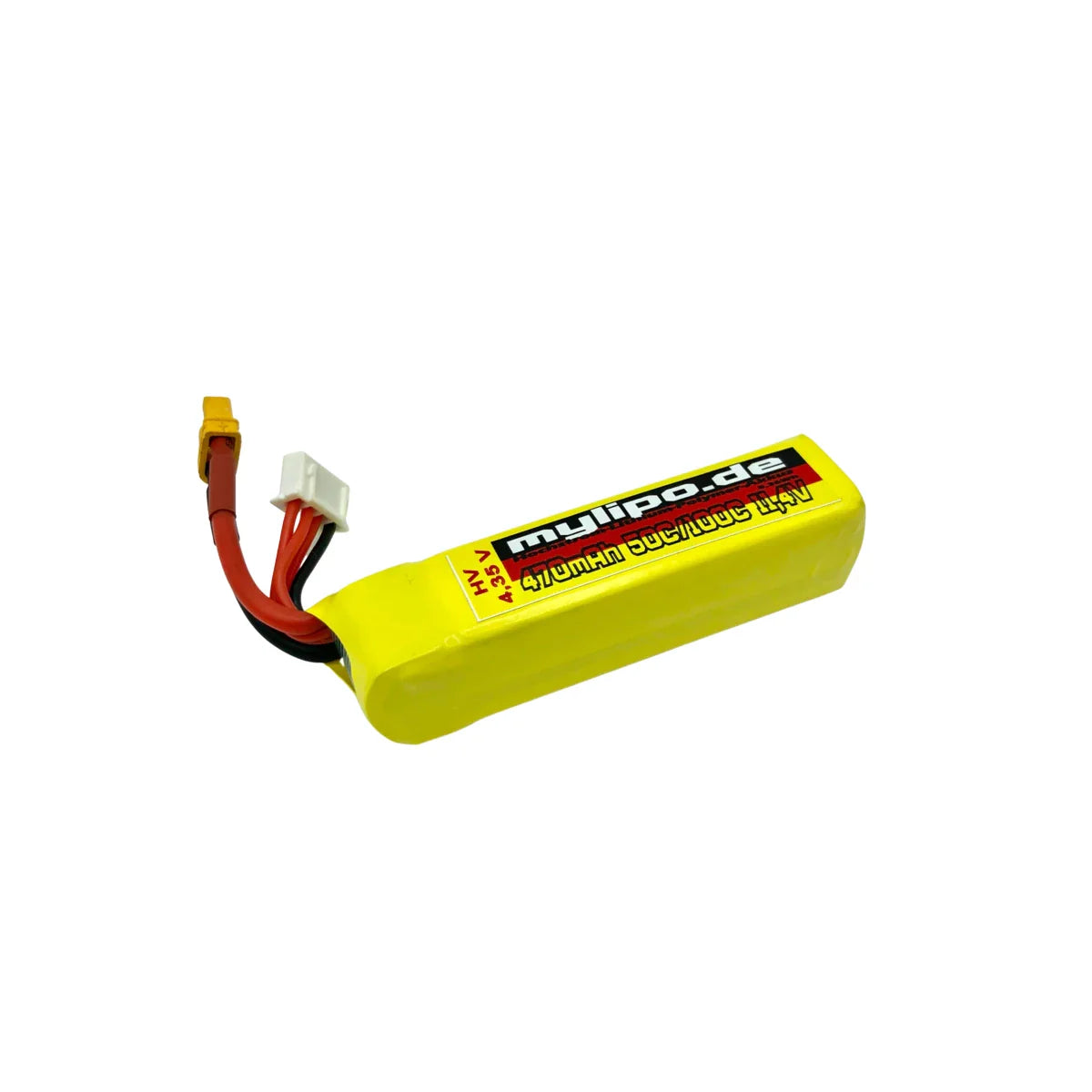 Mylipo Lipo Akku 470mAh 11,4V HV 3S 50C/100C FPV Parcour Kabel + Stecker XL