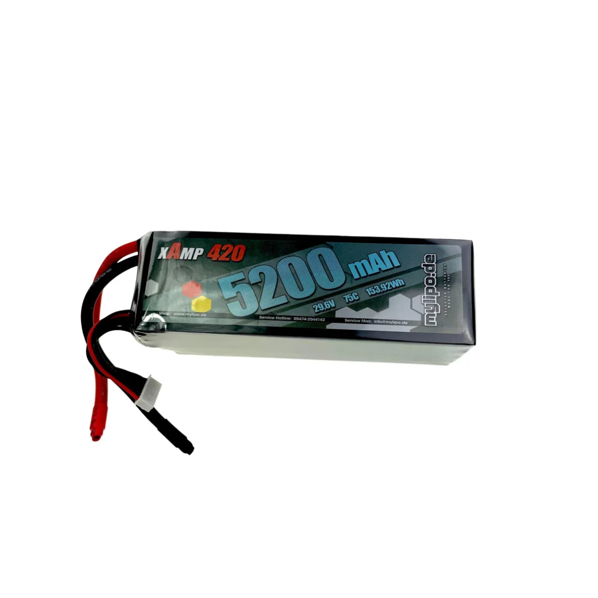 Mylipo Lipo Akku 5200mAh 29,6V 8S 75C - LiPo24.de