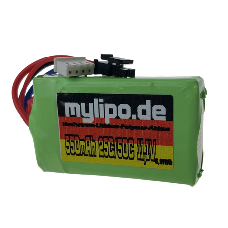 Mylipo Lipo Akku 550mAh 11,1V 25C/50C HIROBO SRB Quark SG - LiPo24.de