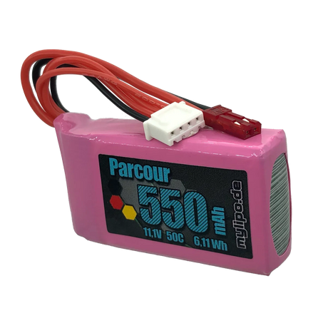 Mylipo Lipo Akku 550mAh 11,1V 3S 50C FPV Parcour JST - LiPo24.de