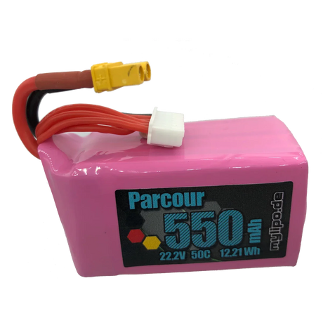 Mylipo Lipo Akku 550mAh 22,2V 6S 50C FPV Parcour XT30 - LiPo24.de