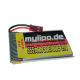 Mylipo Lipo Akku 555mAh 3,8V HV 30C/60C JST(rot) Stecker - LiPo24.de