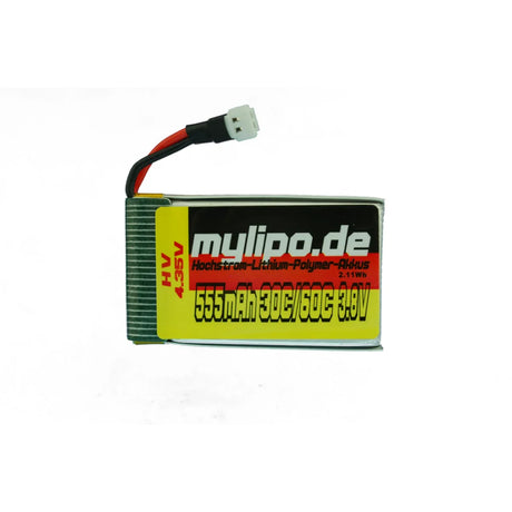 Mylipo Lipo Akku 555mAh 3,8V HV 30C/60C Walkera Stecker - LiPo24.de