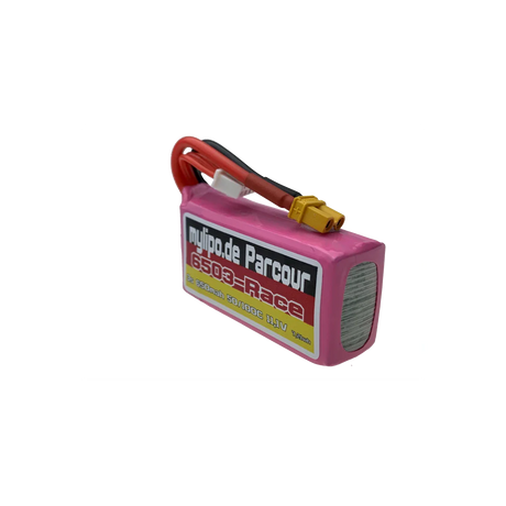 Mylipo Lipo Akku 650mAh 11,1V 3S 50C/100C FPV Parcour XT30 - LiPo24.de