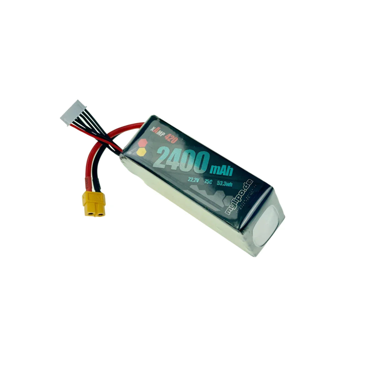 Mylipo Lipo Akku 2400mAh 22,2V 6S 75C XT60 - LiPo24.de