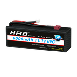 HRB 3S 6000mAh 11.1V 60C  Dean T Stecker Hardcase - LiPo24.de