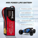 HRB Premium Line 4S 9500mAh 14.8V 120C XT90 LiPo Akku