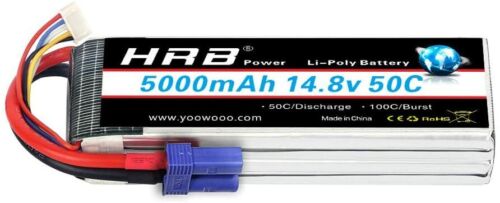 HRB 4S 5000mAh 14,8V 50C EC5 Stecker LiPo Akku - LiPo24.de