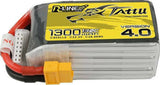 Tattu R-Line Version 4.0 1300mAh 22.2V 130C 6S1P Lipo Akku mit XT60 Stecker - LiPo24.de