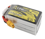 Tattu R-Line Version 3.0 1550mAh 14.8V 120C 4S1P Lipo Akku mit XT60 Stecker - LiPo24.de