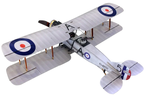 Microaces Bristol F.2b S.No. C801 of No.5 Sqdn.