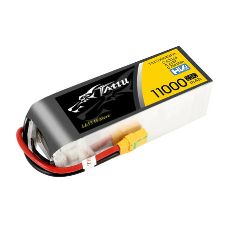 Tattu 11000 mAh 22,8 V HV 25 C 6S1P Lipo Akkupack mit XT90-S Stecker - LiPo24.de