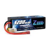 Zeee 4S Lipo Batterie 5200mAh 14,8V 50C Hard Case Deans Plug - LiPo24.de