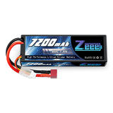 Zeee 2S Lipo Akku 7200mAh 7.4V 80C Hard Case mit Deans T Style Connector für RC Car - LiPo24.de