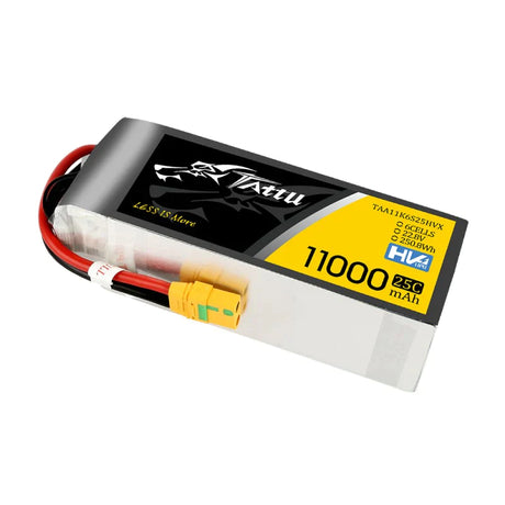 Tattu 11000 mAh 22,8 V HV 25 C 6S1P Lipo Akkupack mit XT90-S Stecker - LiPo24.de