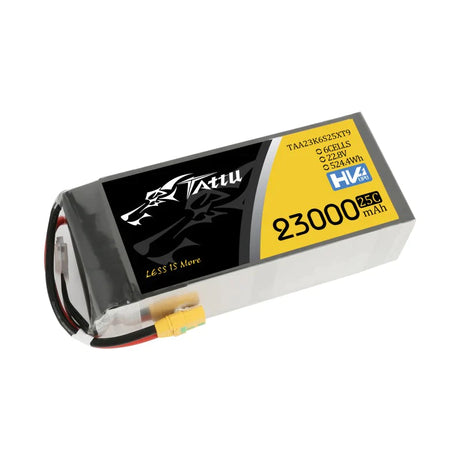 Tattu 23000 mAh 22,8 V 25 C 6S1P Lipo-Akku mit XT150 + AS150 - LiPo24.de