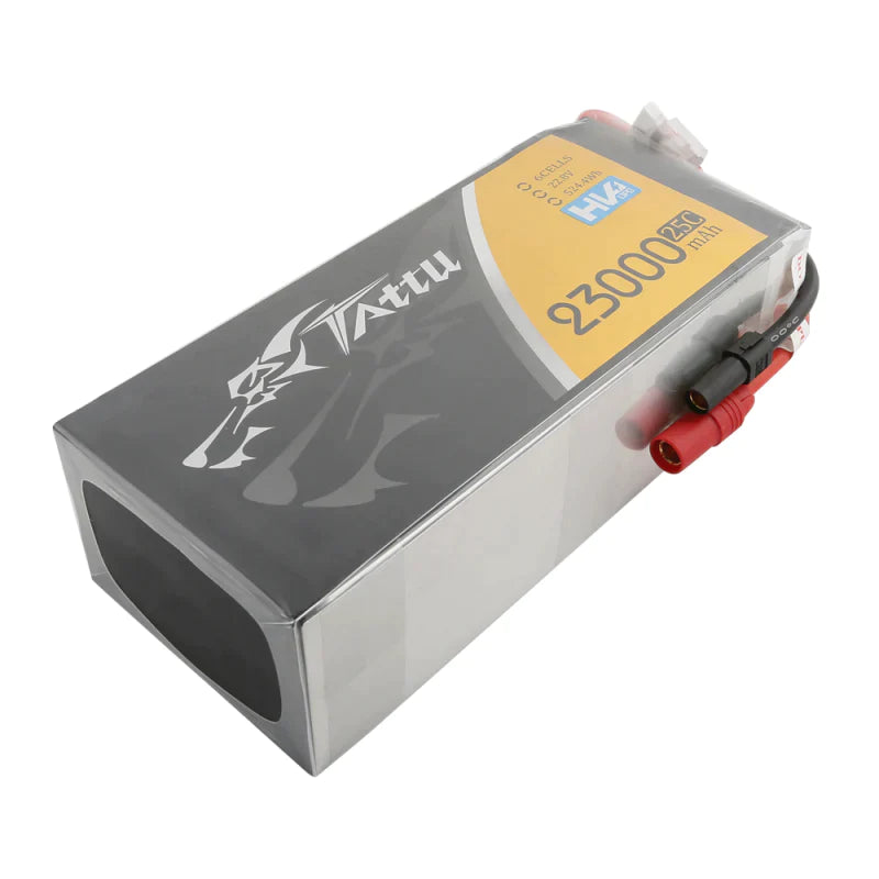 Tattu 23000 mAh 22,8 V 25 C 6S1P Lipo-Akku mit XT150 + AS150 - LiPo24.de