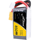 Tattu 850mAh 11.1V 75C 3S1P Lipo Akku mit XT30 Stecker - LiPo24.de