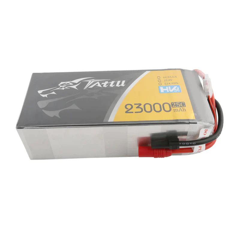 Tattu 23000 mAh 22,8 V 25 C 6S1P Lipo-Akku mit XT150 + AS150 - LiPo24.de