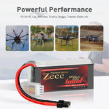 Zeee Premium Series 3S Lipo Akku 850mAh 11.1V 100C Soft Case mit XT30 Stecker für RC Car RC Modelle (2 St.) - LiPo24.de