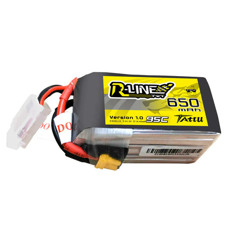 Tattu R-Line 650mAh 11.1V 3S1P 95C Lipo Akku - LiPo24.de