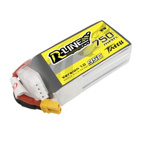 Tattu R-Line 750mAh 11.1V 3S1P 95C Lipo Akku mit XT30 Stecker - LiPo24.de