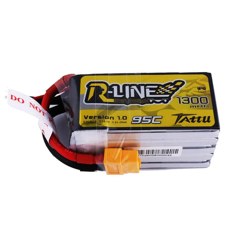 Tattu R-Line 1300mAh 95C 5S1P Lipo-Akku mit XT60-Stecker - LiPo24.de