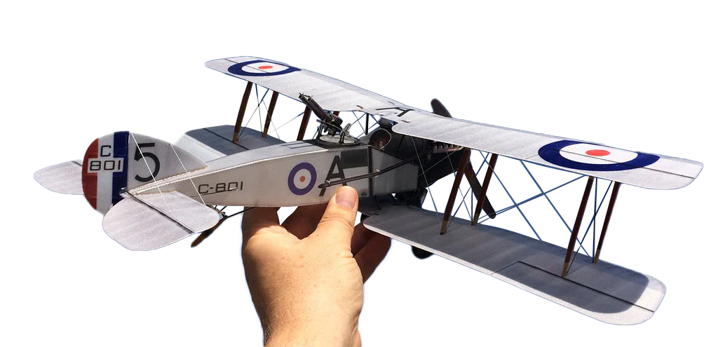 Microaces Bristol F.2b S.No. C801 of No.5 Sqdn.