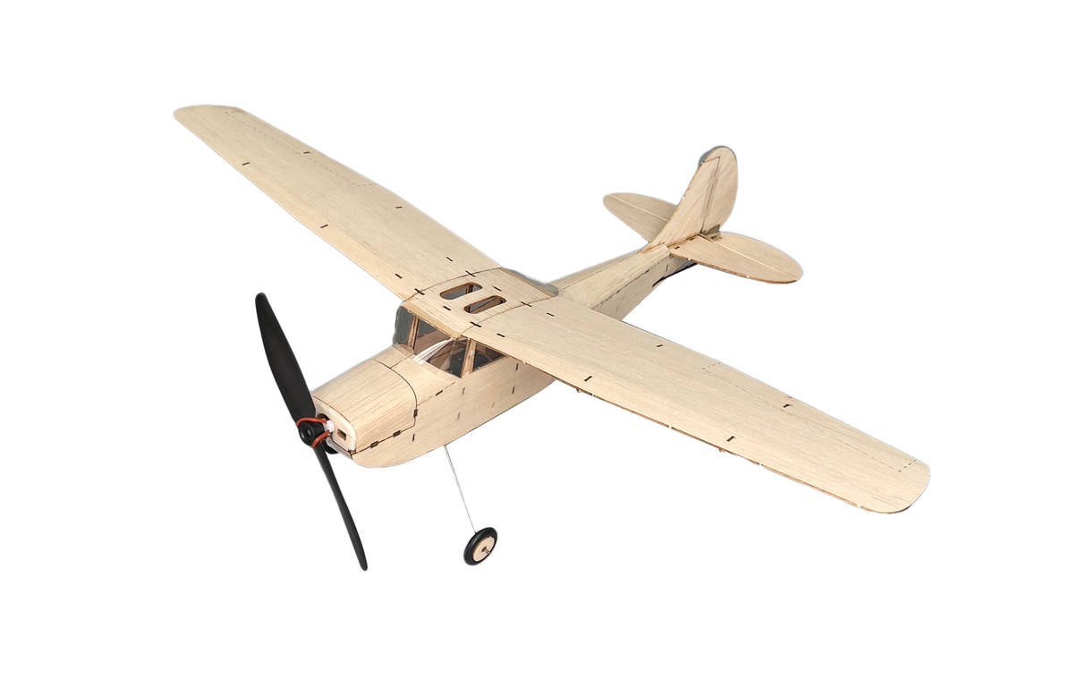 MinimumRC  Cessna L19 Birddog Vintage Balsa 3CH 460 mm