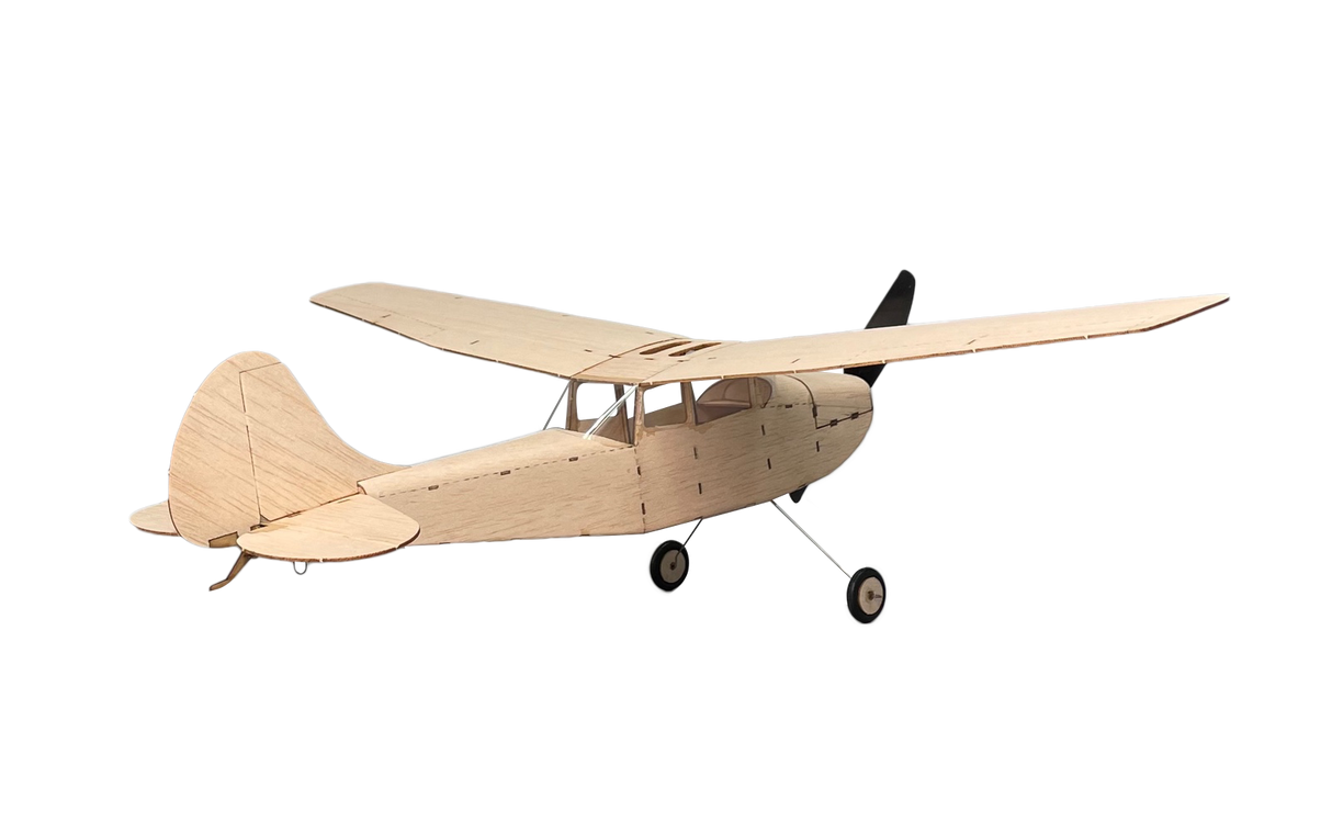 MinimumRC  Cessna L19 Birddog Vintage Balsa 3CH 460 mm