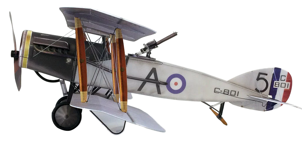 Microaces Bristol F.2b S.No. C801 of No.5 Sqdn.