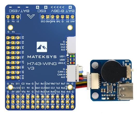 Matek System Flugsteuerung H743-Wing V3