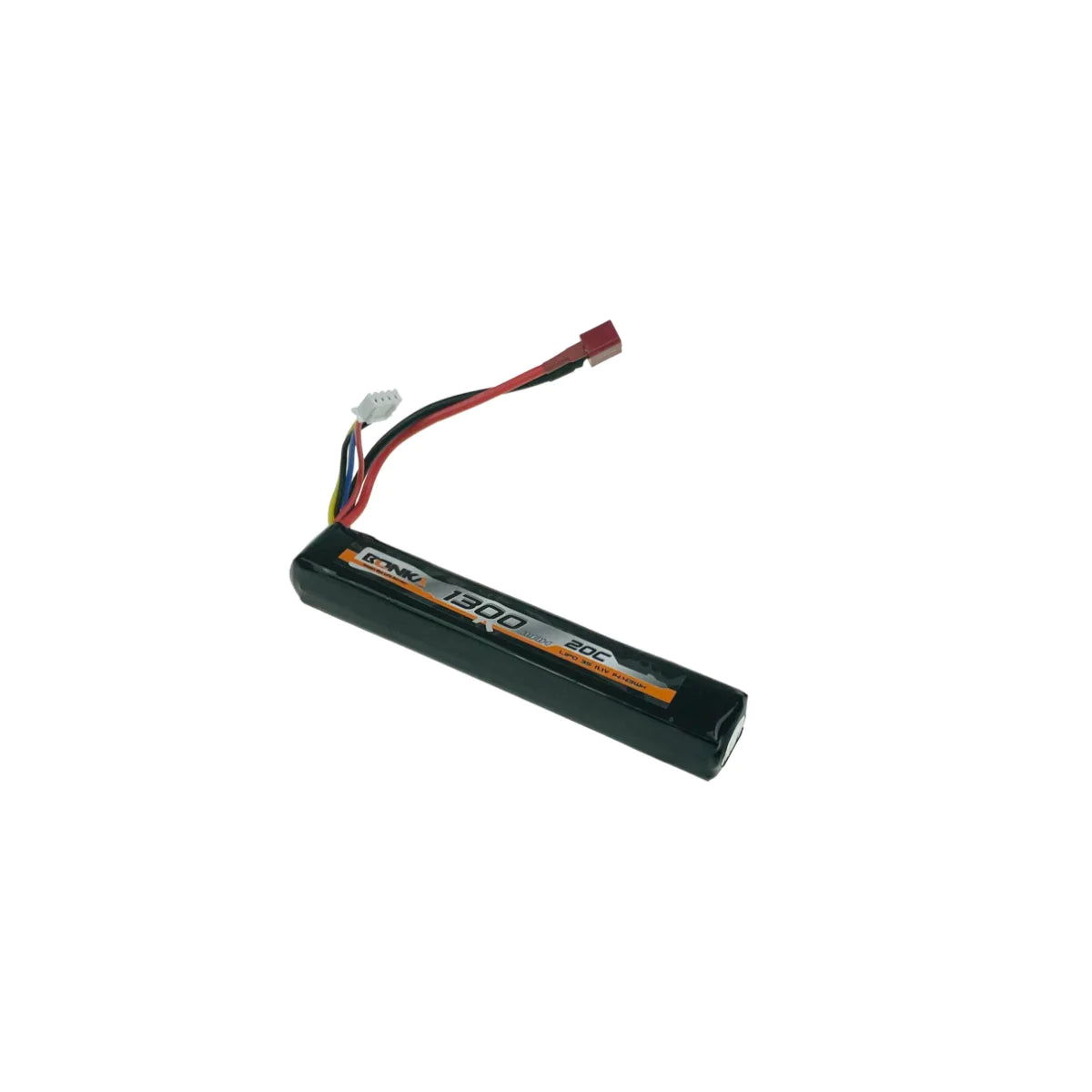 Bonka Airsoft Lipo Akku 1300mAh 3S 11,1V 20C-1-Dean - LiPo24.de