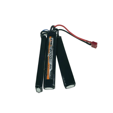 Bonka Airsoft Lipo Akku 2000mAh 3S 11,1V 20C-3-Dean Tri-Panel - LiPo24.de