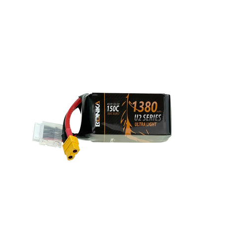 Bonka Lipo Akku1380mAh 22,2V 150C/300C FPV XT60 - LiPo24.de