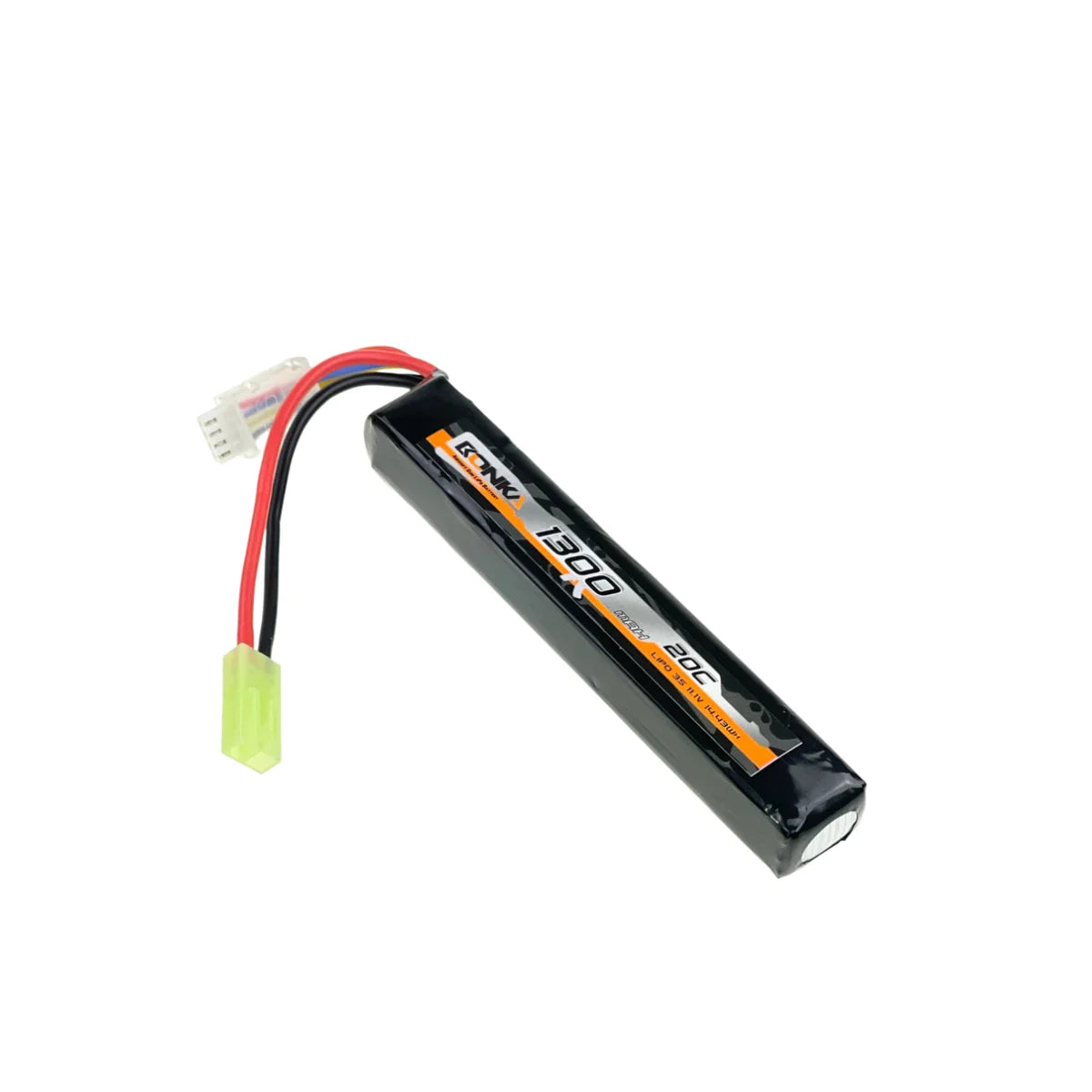 Bonka Softair Lipo Akku 1300mAh 3S 11,1V 20C-1-Mini Tamiya - LiPo24.de