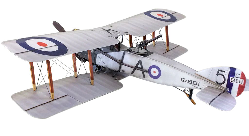 Microaces Bristol F.2b S.No. C801 of No.5 Sqdn.