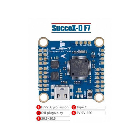 iFlight SucceX-D F7 TwinG FC V2.2 (DJI kompatibel)