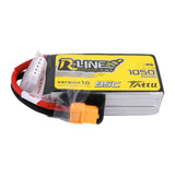 Tattu R-Line 1050mAh 95C 22.2V 6S1P Lipo Akku mit XT60 Stecker - LiPo24.de