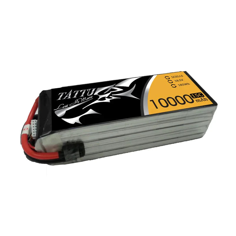 Tattu 10000mAh 18,5 V 15 C 5S1P Lipo-Akku - LiPo24.de