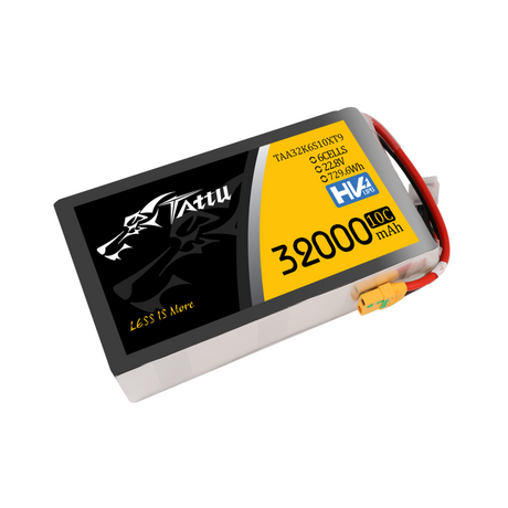 Tattu 32000 mAh 22,8V 10C 6S1P Lipo-Akku mit XT90-S - LiPo24.de