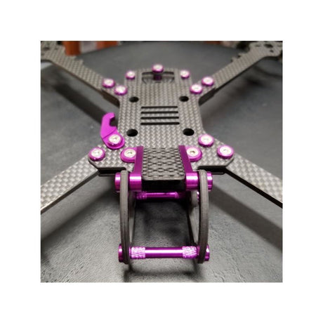 The Ummagawd Remix FPV Freestyle Frame purple